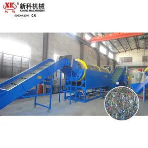 Waste plastic PET recycling line machine manufacturer