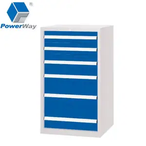 powerway tool cabinet with hand tool set