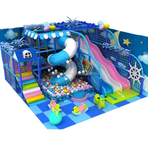 Children play equipment maze game soft indoor play equipment kid large indoor playground