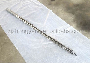 Bimetálico PVC tornillo de inyección y <span class=keywords><strong>barril</strong></span> / anti cansado nitrided <span class=keywords><strong>o</strong></span> bimetálico del inyector de tornillos de barriles - Product Image 1