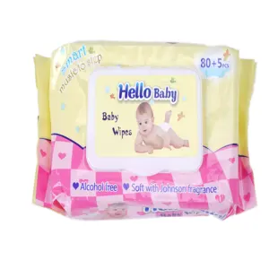 Whosale OEM品牌婴儿湿巾制造商，气味良好