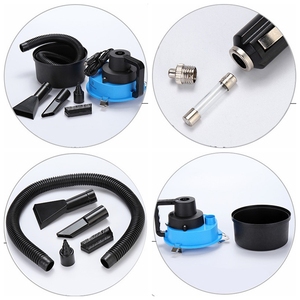 Miniaspiradora portátil de alta potencia para coche, aspirador de 12v para limpieza en seco y mojado - Product Image 5