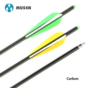 Musen Archery 17 20 22 Inches 8.8mm OD Mix Carbon <span class=keywords><strong>arbalète</strong></span> Flèche de <span class=keywords><strong>chasse</strong></span> - Product Image 3