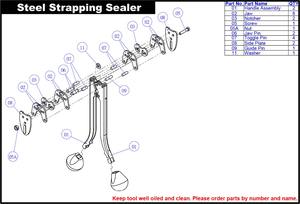 Selladora Manual de Flejes de Acero C3104 C3105 C3106 - Product Image 4