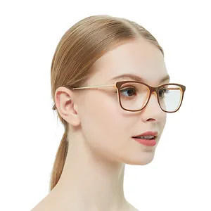 Çin toptan üretici yeni şık gözlük çerçevesi yeni model gözlük cam tasarım optik cam çerçeve