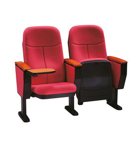 Silla de Cine Cómoda de Fábrica, Diseño Moderno, Muebles de Teatro de Tela y Plástico para Salón, Escuela, Auditorio, Iglesia - Product Image 4