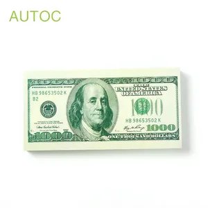 Nota adhesiva verde transparente popular serie Dollar