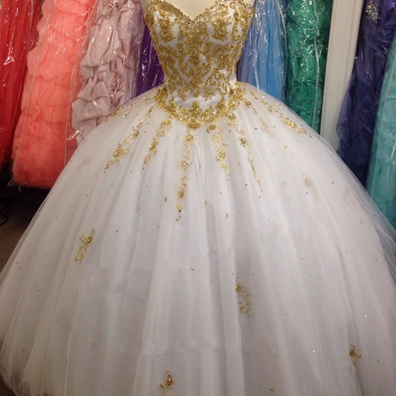 Low Price White Prom Dress Gold Elegant Sequin Design | Alibaba.com