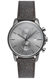 ステンレススチールウォッチジャパンOS11ムーブメント10ATM防水ウォッチシルバークロノグラフクォーツ時計メンズ - Product Image 4