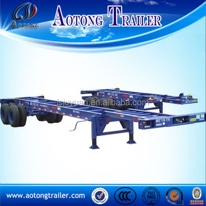 Camión contenedor de transporte remolque de cama plana semi trailer sales en el líbano - Product Image 6