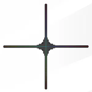 Ventilateur holographique 3D LED Dseelab de 100 cm, haute résolution 1024*1024 pixels, plus grande taille de ventilateur holographique - Product Image 1