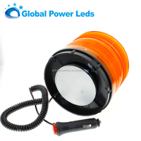 Globalpowerleds Tubi8 GP-BL5S72 24V Feu de signalisation LED magnétique rechargeable pour remorque, camion, citerne, voiture