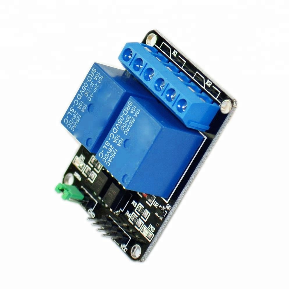 Okystar OEM/ODM 12V 5V релейный модуль приемника 2 канальный релейный модуль