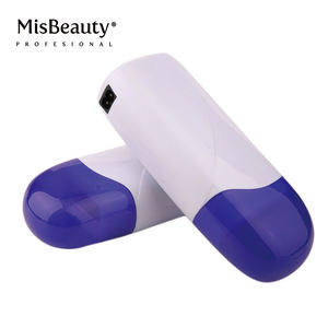 Portable électrique de charge <span class=keywords><strong>pro</strong></span> usage domestique petit chauffe-cire épilateur machine Chauffe Bandes Haricots Durs Kit - Product Image 3