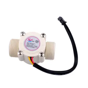 G3/4" Water Flow Sensor Water Flow Hall Switch Flowmeter DC 5-18V 1.75Mpa 1-30L/min