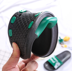 Zapatillas de verano para mujer, calzado con dibujos animados, versión coreana, para interior y exterior, fondo suave, Sandalias de plástico para parejas - Product Image 4