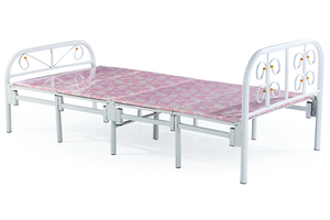 Cama plegable de acero para la escuela, mueble de dormitorio, litera de metal, gran promoción - Product Image 4