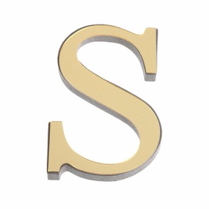 Lettera autoadesiva segno Art decalcomania 3D alfabeto acrilico specchio adesivi da parete lettera <span class=keywords><strong>per</strong></span> la decorazione della casa fai da te - Product Image 1