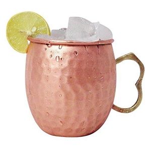 Ensemble cadeau de tasse à Moscow Mule en cuivre martelé, laiton et acier inoxydable pour France Ocean 5 Port Ellen <span class=keywords><strong>Islay</strong></span> Powers President - Product Image 4