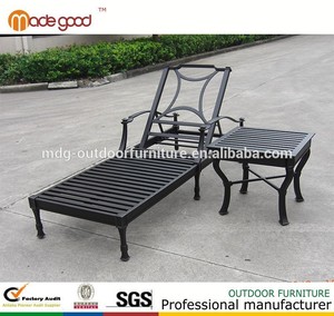 Material de aluminio y barato del jardín <span class=keywords><strong>tumbona</strong></span> específica uso del jardín comedor sillas y Chaise Lounge exterior - Product Image 1