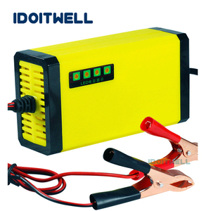 पूर्ण बंद 12V 2A बैटरी चार्जर 12v मोटरसाइकिल बच्चों खिलौना लीड एसिड बैटरी चार्जर के साथ एलईडी बैटरी क्षमता प्रदर्शन चार्जर - Product Image 5