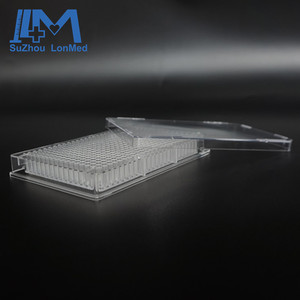 0.03 ml medis kelas PS 384 baik PCR reaksi budaya piring dengan penutup - Product Image 5