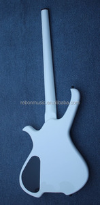 Weifang Rebon製 LEDライトドットインレイ付き 4弦ヘッドレスエレクトリックベースギター - Product Image 3