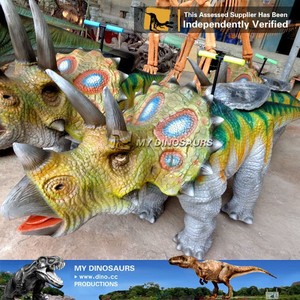 Auto Cavalcabile a Forma <span class=keywords><strong>di</strong></span> Dinosauro Triceratopo ad Alta Simulazione per Parchi o Divertimento - Product Image 4