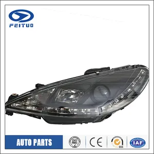 PEUGEOT 206 के लिए कार चार्जर के साथ शरीर के अंगों रिचार्जेबल headlamp