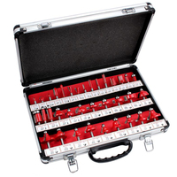 Juego de 35 piezas de fresas para carpintería con 6mm 8mm 1/2 1/4 pulgadas vástago carpintería muebles de madera Kit de brocas para enrutador