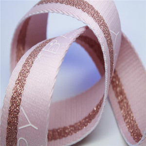 Cinturino Jacquard in poliestere con Logo personalizzato di alta qualità alla moda in cotone - Product Image 1