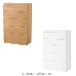 Fabbrica cassettiera bianco di Disegno Semplice con 5 cassetti - Product Image 2