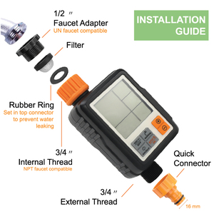 <strong>Auto</strong> <strong>Water</strong> Irrigation <strong>Timers</strong> Battery Operated <strong>Water</strong> <strong>Timer</strong> Drip Irrigation with Factory Price - Product Image 6