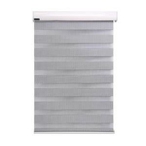 <span class=keywords><strong>Store</strong></span> intelligent nuit/nuit — stores zèbre motorisés, à double couche, verdustrede - Product Image 3