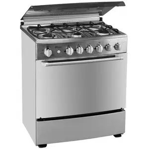 FS76-ES7 30Inch 76Cm Vrijstaande Gas Range Met 6 Brander Hot Verkoop Gas Oven Met Rvs Kookplaat