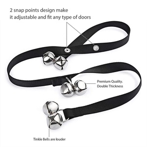 Timbres de perro de nailon duradero para entrenamiento en casa, campanas ajustables para cachorros, campanas de perro de moda para entrenamiento de orinal - Product Image 6