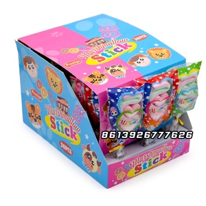 Heart to Heart Cotton <strong>Candy</strong> Fruit Flavor Sweet Marshmallow <strong>Stick</strong> - Product Image 2