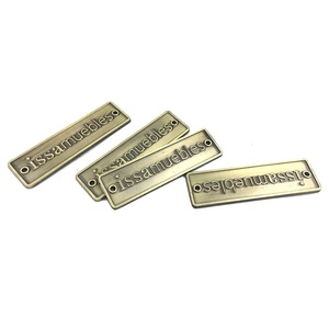 Tấm Tên Kim Loại Để Bàn Văn Phòng Công Ty Logo Tùy Chỉnh Tấm Cửa Bằng Đồng Có Nam Châm - Product Image 1