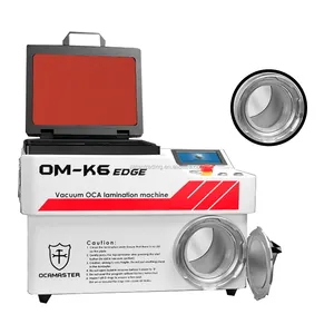 Вакуумный Ламинатор OM K6 edge для samsung, устройство для ламинирования с изогнутым ЖК-дисплеем, со встроенным насосом, комплект для ремонта мобильных телефонов, подушка безопасности, 10 дюймов