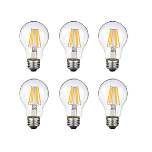 2200K 2700K thay đổi độ sáng nhấp nháy miễn phí 6Watt A19 A60 <span class=keywords><strong>LED</strong></span> bóng đèn dây tóc - Product Image 6