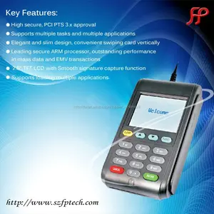 6210 palmare lettore di smart card pinpad con interfaccia usb