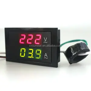 AC80-300V 100A LED Digital Voltmeter Ammeter Current Meter Ampere Panel