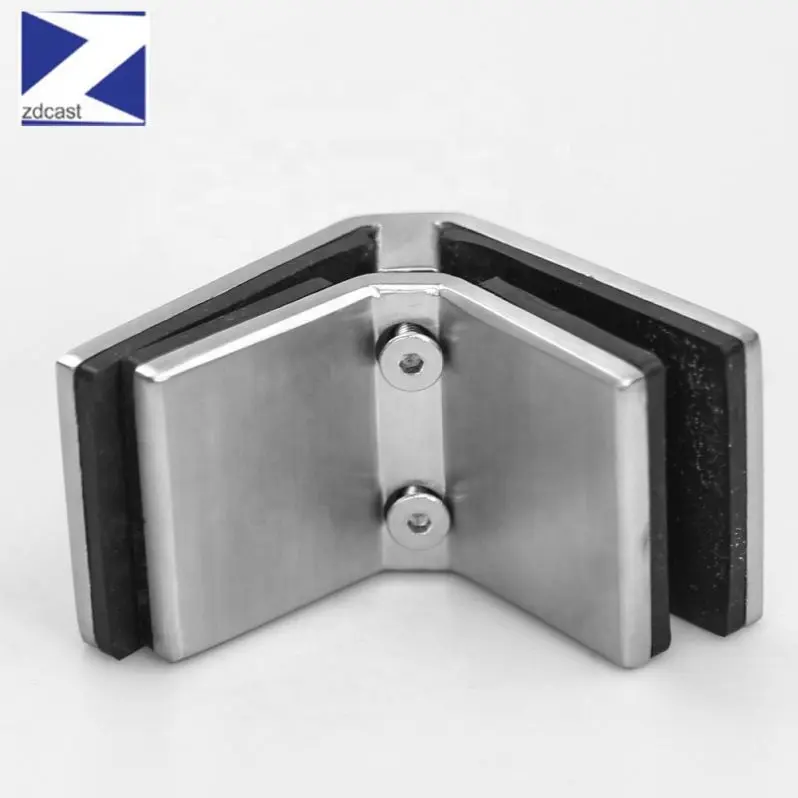 Balustrade Hardware Accessories Stainless Steel Glass Railing Clamp