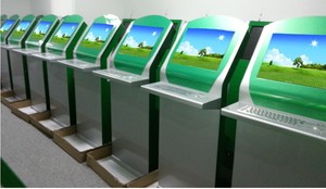 Banka kuyruk yönetim ekipmanları kablosuz kuyruk sistemi için elektronik kuyruk yönetim sistemi bilet Kiosk - Product Image 4