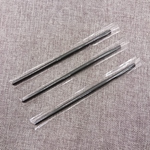 Pincel de Maquillaje para Cejas y Delineador de Ojos Angulado de Precisión, Sintético, Color Negro - Product Image 6