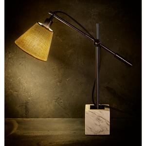 Thiết kế mới trong nhà sàn ánh sáng hiện đại cho khách sạn Vòng bóng râm phòng ngủ chiếu sáng thường vụ đèn <span class=keywords><strong>Led</strong></span> đá cẩm thạch cơ sở Đèn sàn đứng - Product Image 3