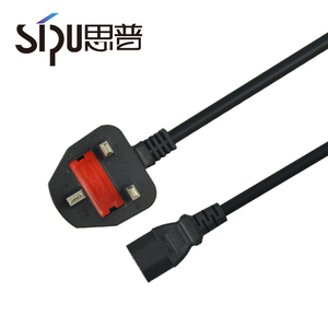 SIPU Ce Certified Electrical Laptop Power Cable Specification Uk Power Cord - Product Image 3