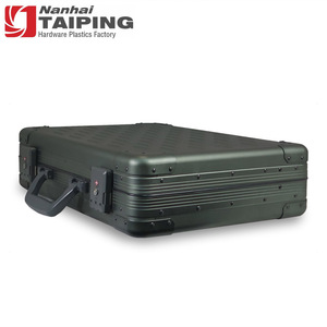 Đen mới nhất thiết kế chống bụi máy tính xách tay tùy chỉnh cứng nhôm cao an ninh rỗng trường hợp ngắn gọn Vali - Product Image 4