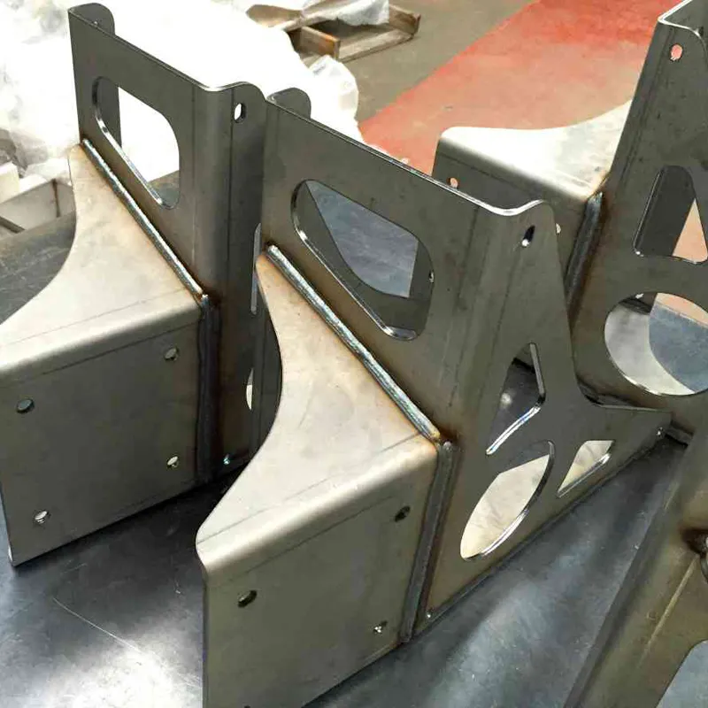 De los servicios del OEM de fábrica soldada de acero piezas de acero inoxidable de soldadura de aluminio de fabricación