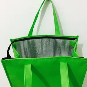 Promotion Insulated Non-woven Grocery Tote Bag non-woven cooler tote bag shopping bag